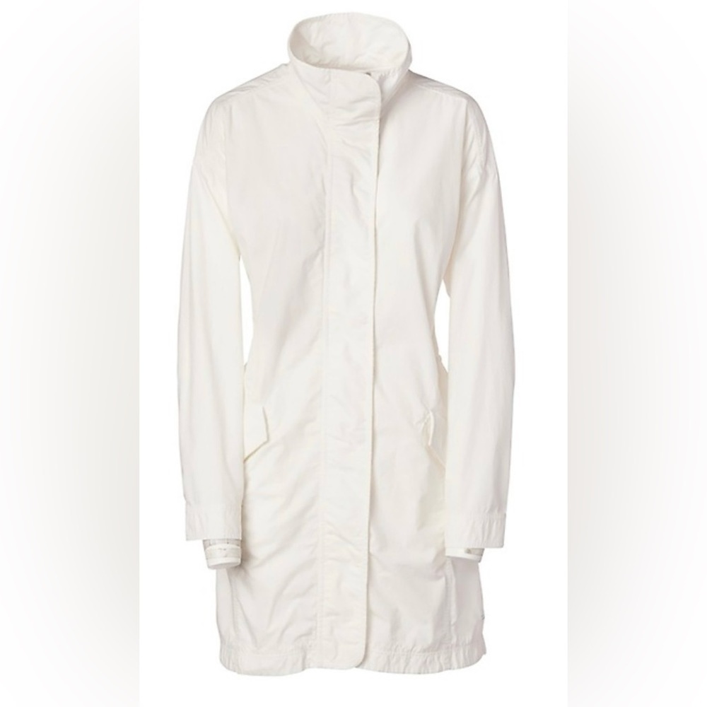 NWT Athleta Organic Cotton Vista Jacket-White Size Small - Picture 11 of 11